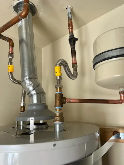Water heater installation and plumbing repair in Lederach